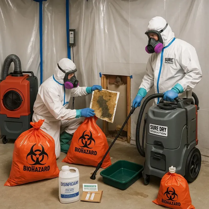 Contaminated Water Handling Protocols process in Aliceville, AL