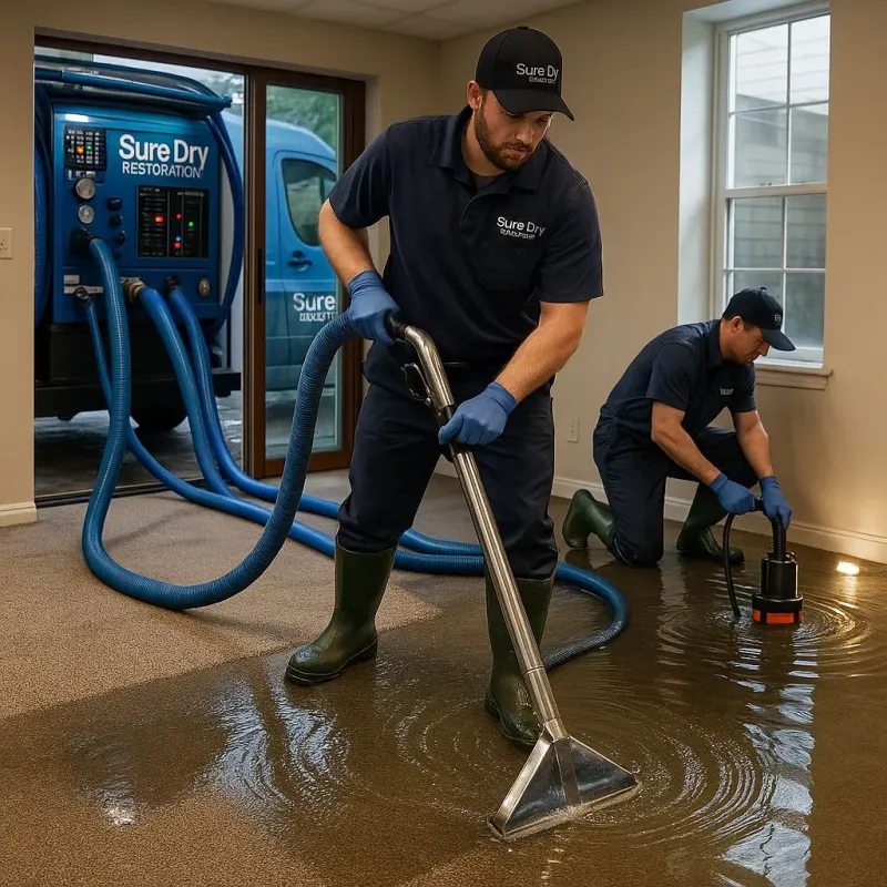 Water Extraction and Removal process in Aliceville, AL
